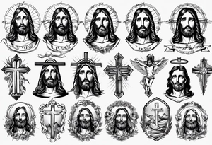 Jesus Christ tattoo idea