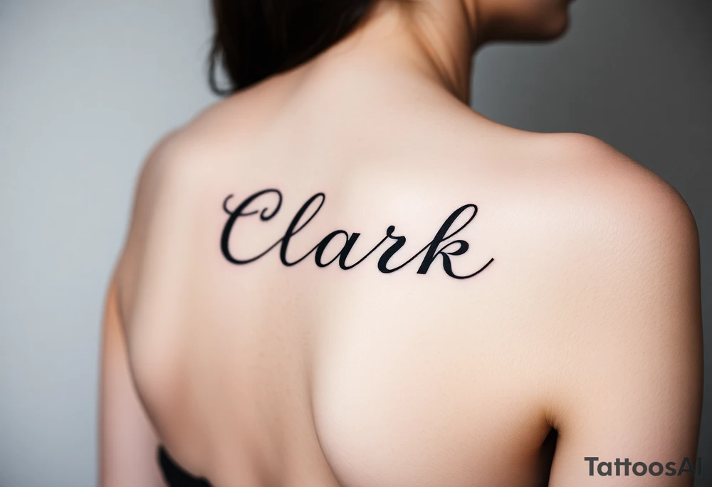 Clark tattoo idea