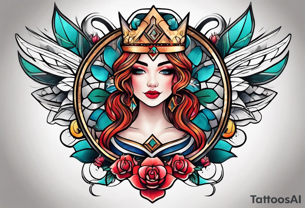 Lady Luck tattoo idea