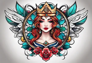 Lady Luck tattoo idea