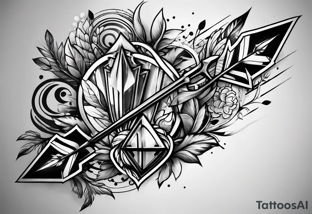 3 arrows tattoo idea