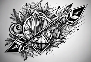 3 arrows tattoo idea