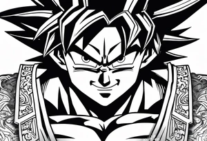Son Goku tattoo idea