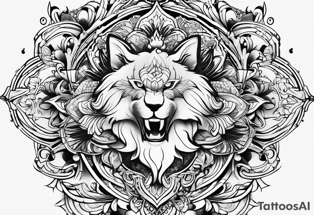 Gold tattoo idea