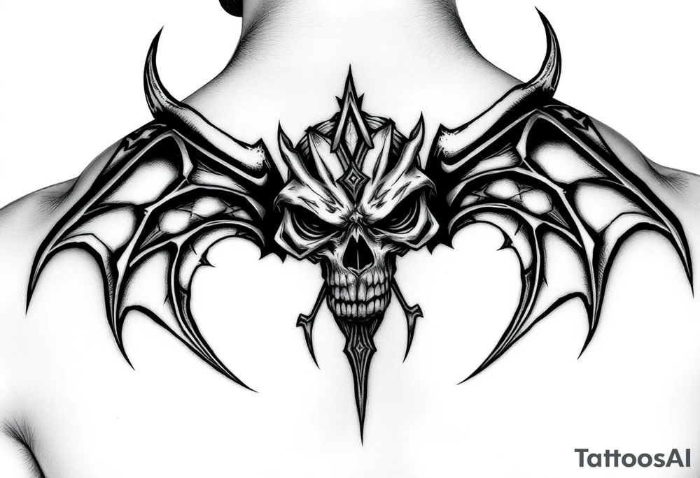 Evil style tattoo tattoo idea