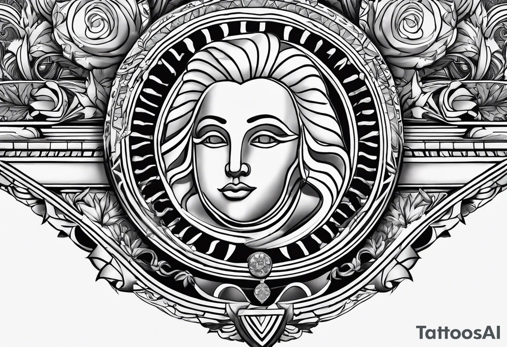 Dollar and money tattoo idea