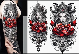 Tall tattoo tattoo idea