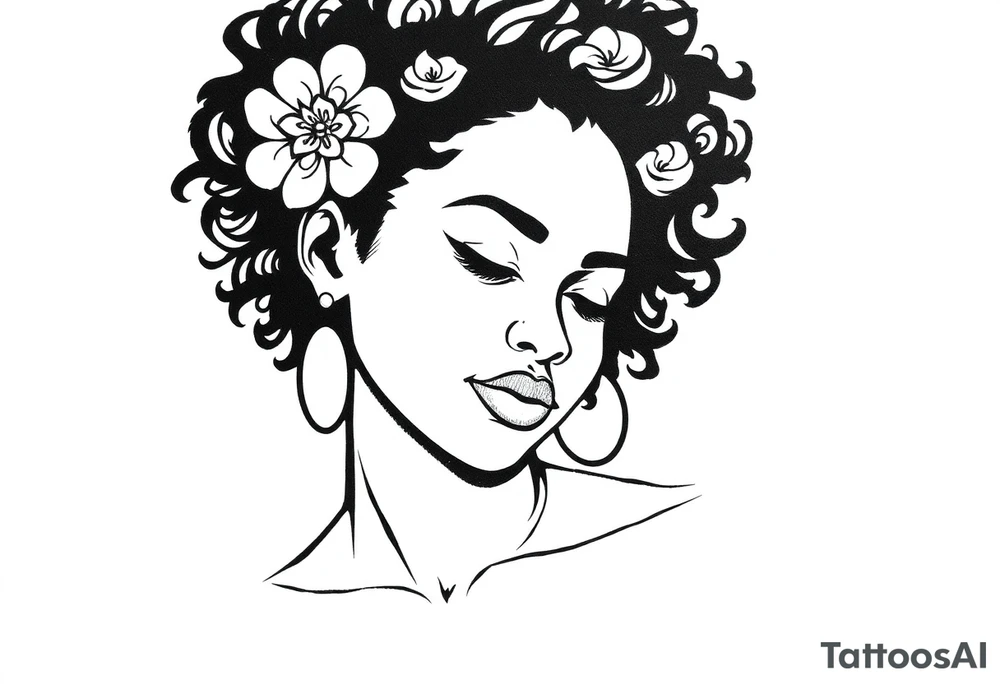 Mary "Adwoa" Mensah, RIP Godmummy, 21/07/1958 - 28/07/2023 tattoo idea