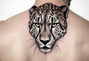 cheetah tattoo tattoo idea