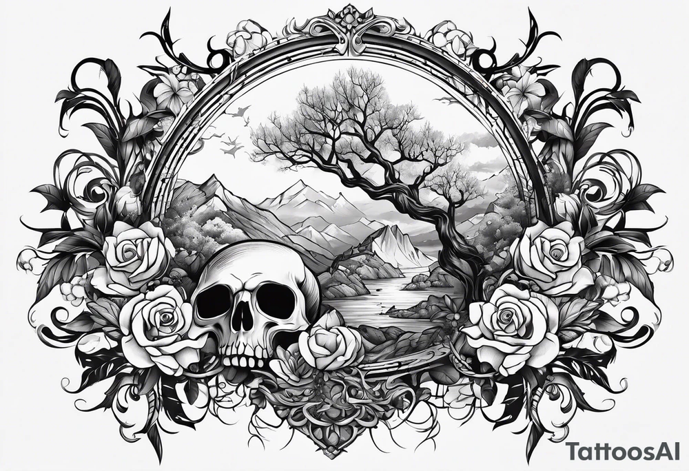 Gothic tattoo idea