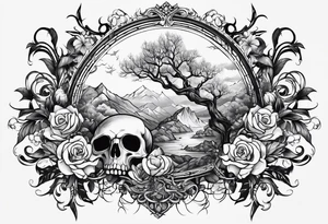 Gothic tattoo idea