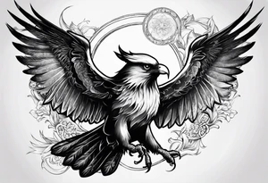 Harry Potter and NCJB letters tattoo idea