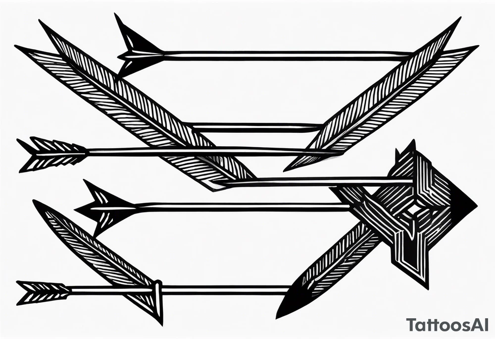 three minimalistic parallel medievall arrows. tattoo idea three minimalistic parallel medievall arrows. tattoo idea
