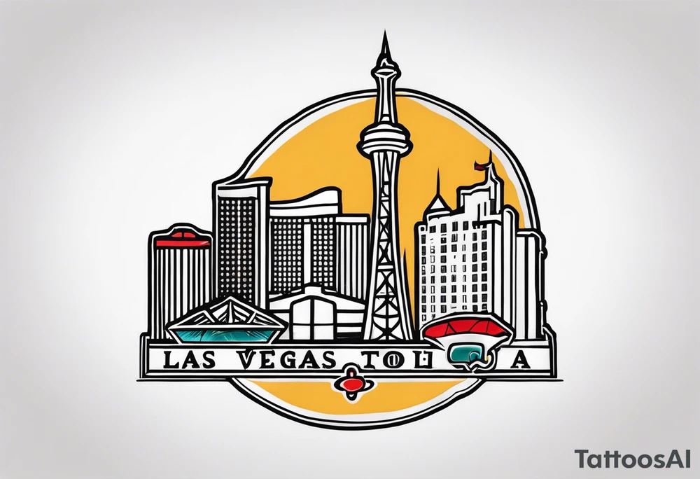 Las Vegas tattoo idea