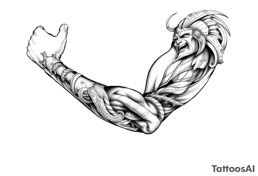 greek mythology tattoo idea