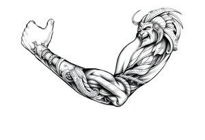 greek mythology tattoo idea