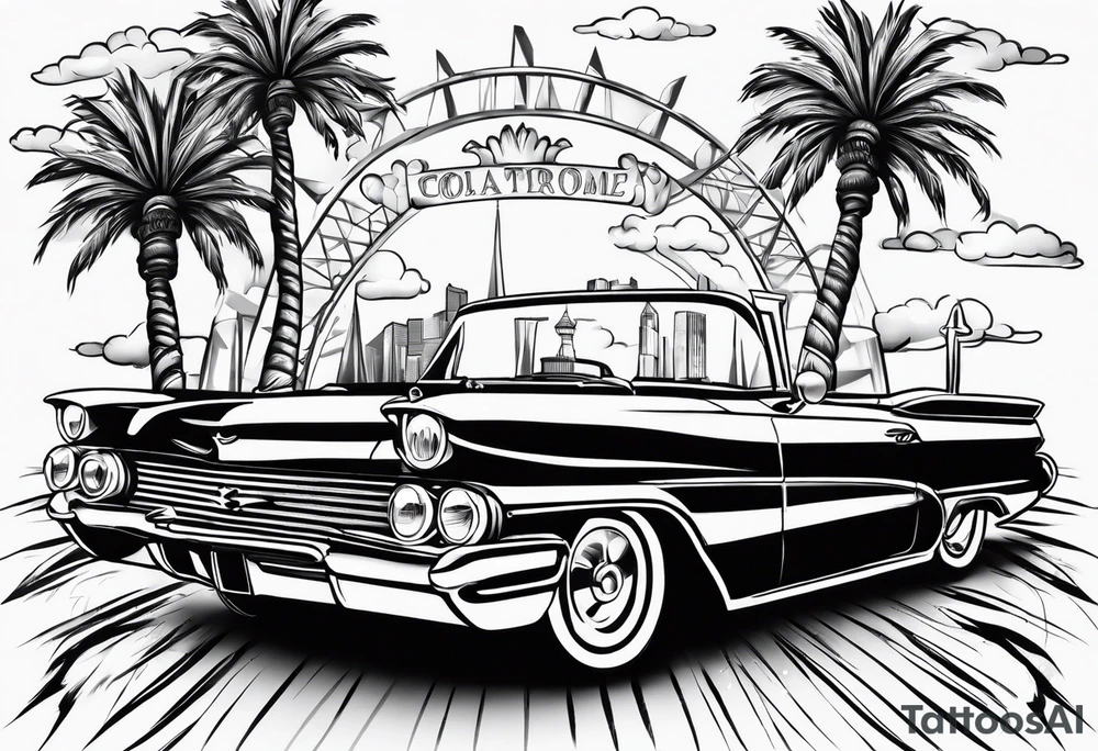 Las Vegas Wedding Chapel tattoo idea