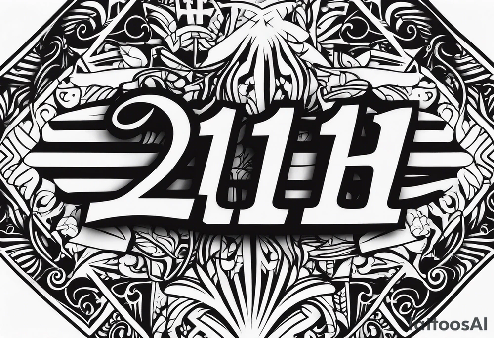 11:11 tattoo idea