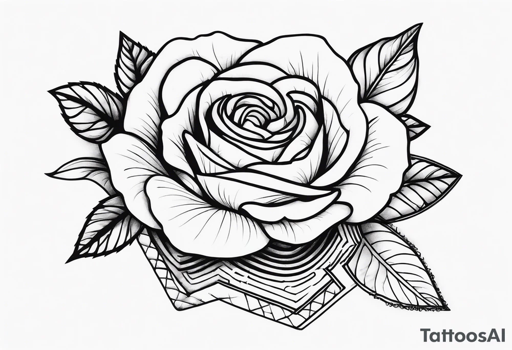 rose, snake, tattoo idea