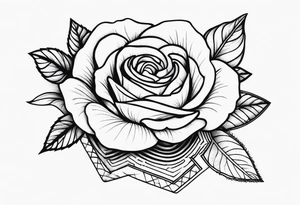 rose, snake, tattoo idea