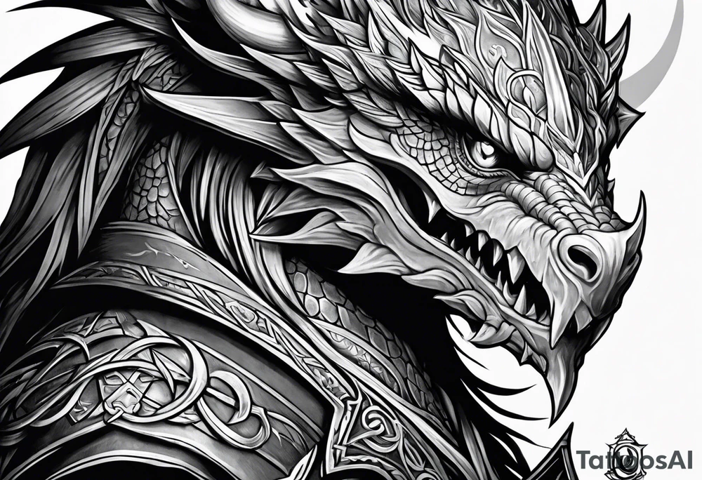Dungeons and Dragons tattoo idea