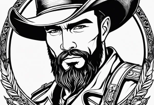 ranger coming out of a book tattoo idea