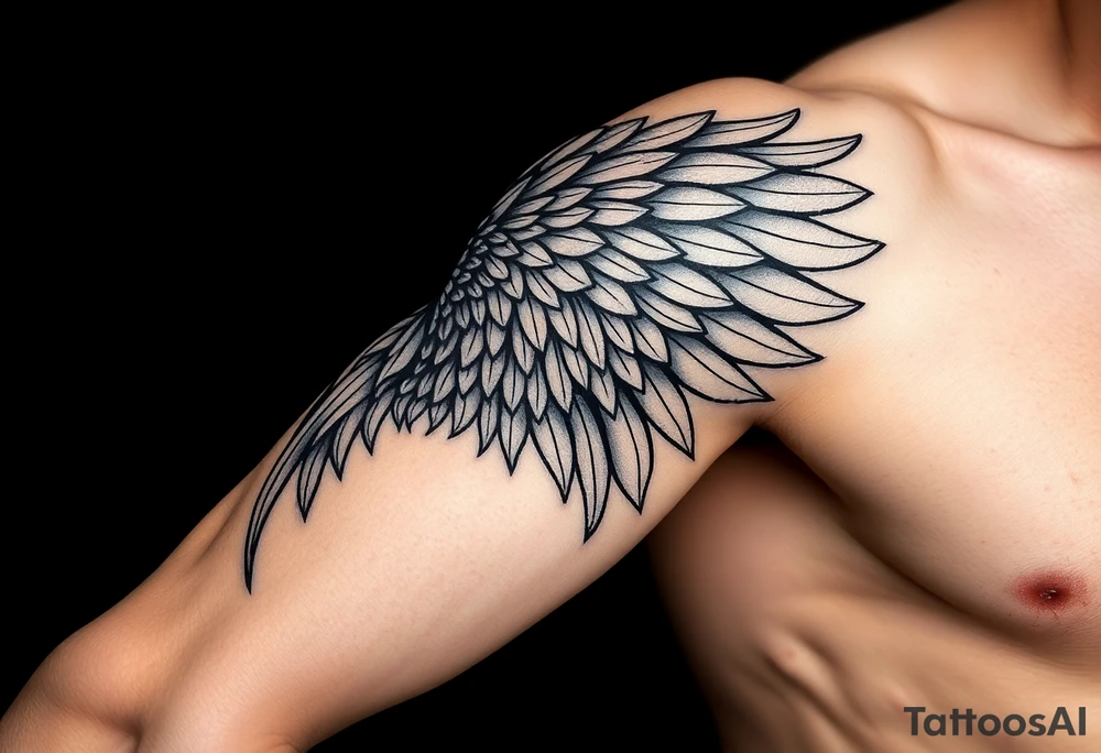 Wing tattoo idea