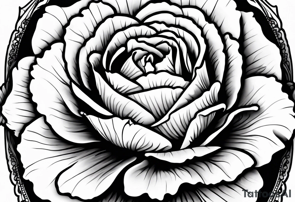Carnation tattoo idea