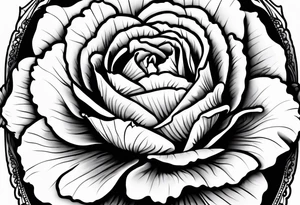 Carnation tattoo idea
