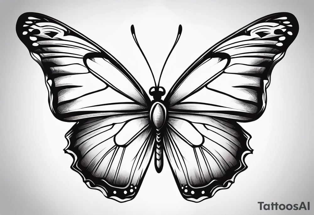Butterfly tattoo idea