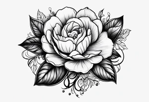 True crime my favorite murder flower tattoo idea