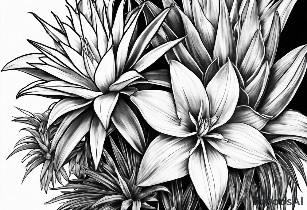 Best Friends Yucca tattoo idea