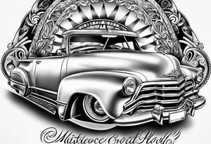 chicano lowrider tattoos tattoo idea