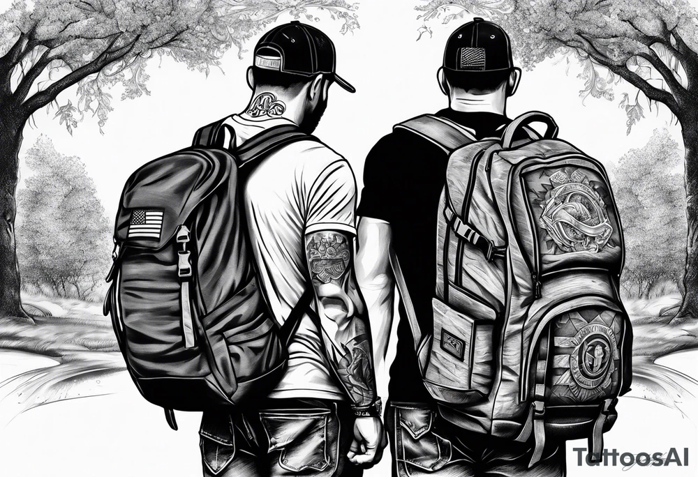 Rucking, brotherhood, fitness, GrowRuck tattoo idea