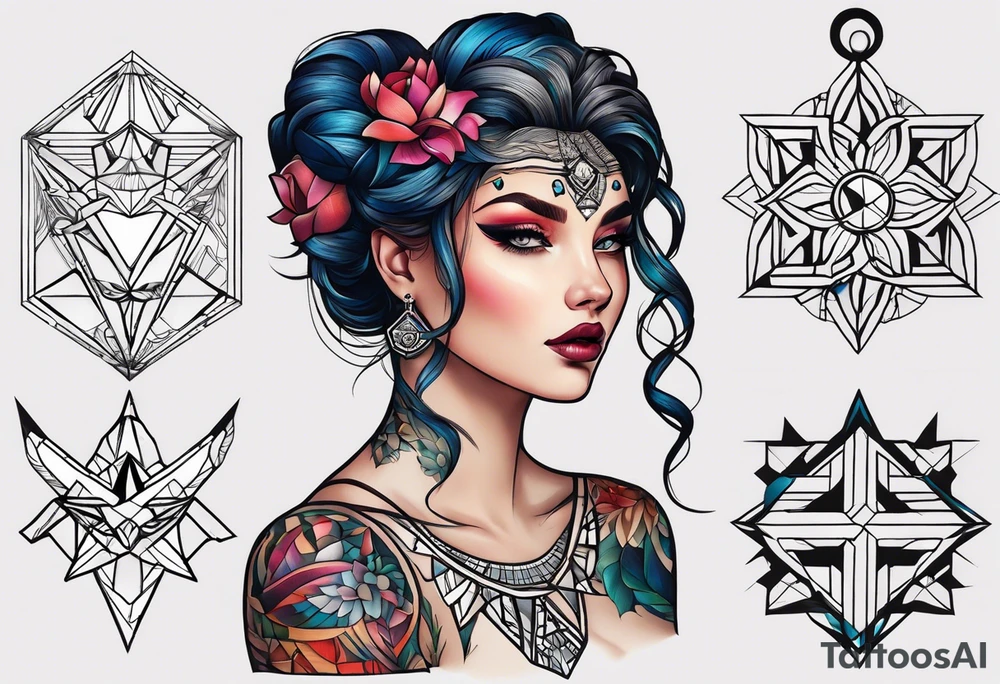 Сова,крупный план,геометрия,детализация tattoo idea
