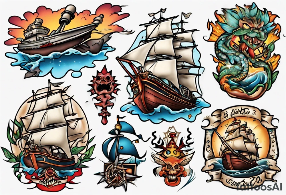 SHIP8 INC. tattoo idea