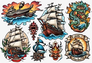 SHIP8 INC. tattoo idea