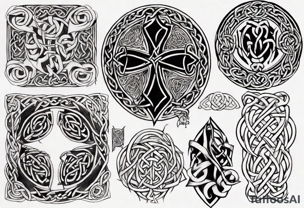 New Zealand/Irish Celtic tattoo idea