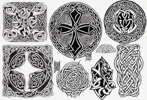New Zealand/Irish Celtic tattoo idea
