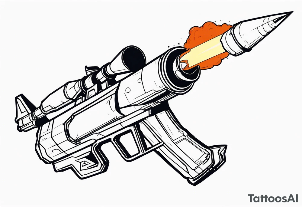 halo 3 rocket launcher the spnkr tattoo idea