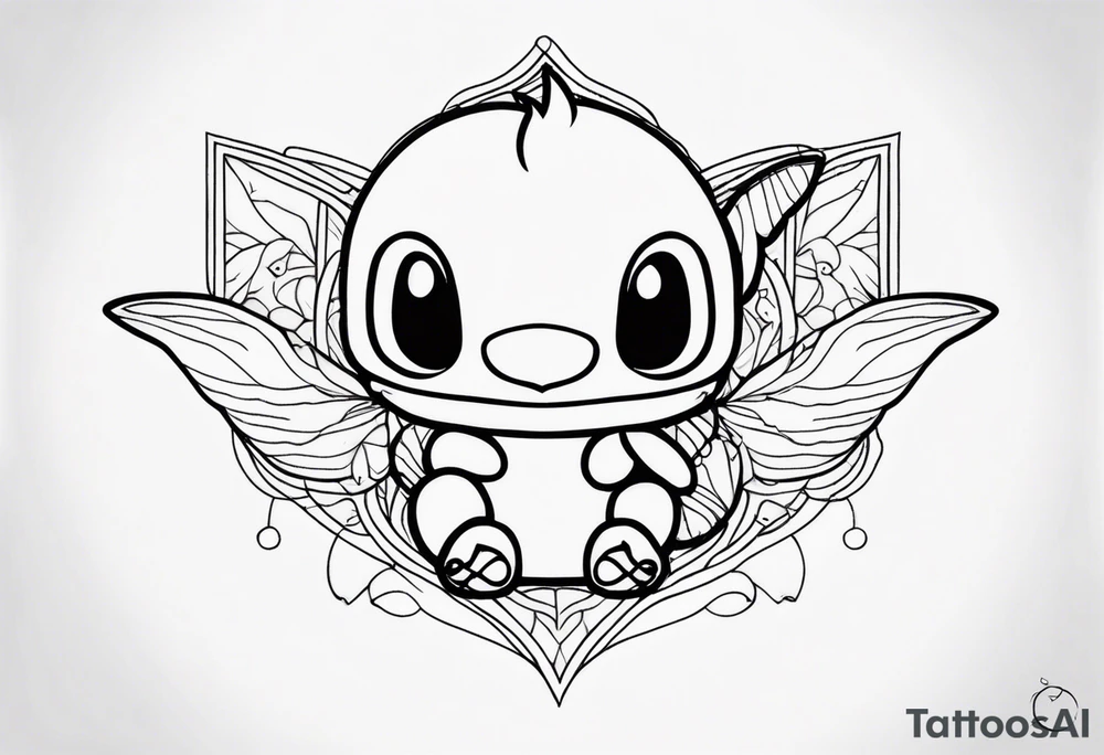 stitch tattoo idea