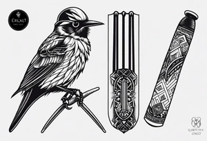 Cricket tattoo tattoo idea