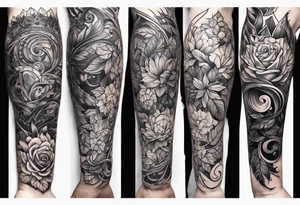 arm veins tattoo idea
