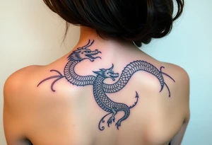dragon tattoo idea