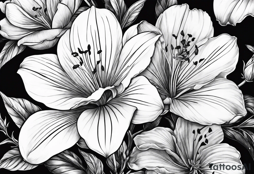 Platycodon grandiflorus tattoo idea