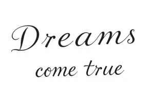 Dreams come true tattoo idea