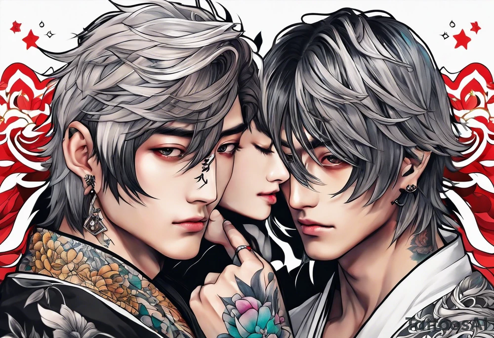 Taekook tattoo idea