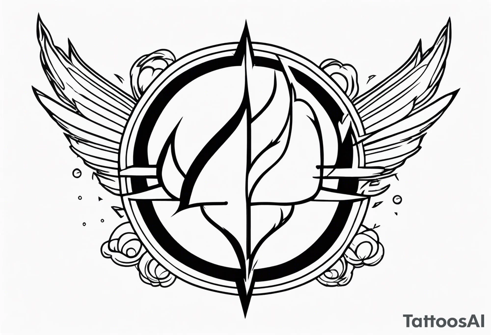 Fairy tail anime tattoo emblem tattoo idea