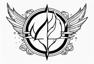 Fairy tail anime tattoo emblem tattoo idea