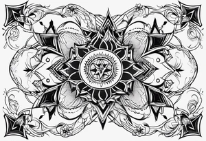 5 stars tattoo idea
